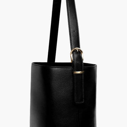 Bolso Bucket | Negro & Oro