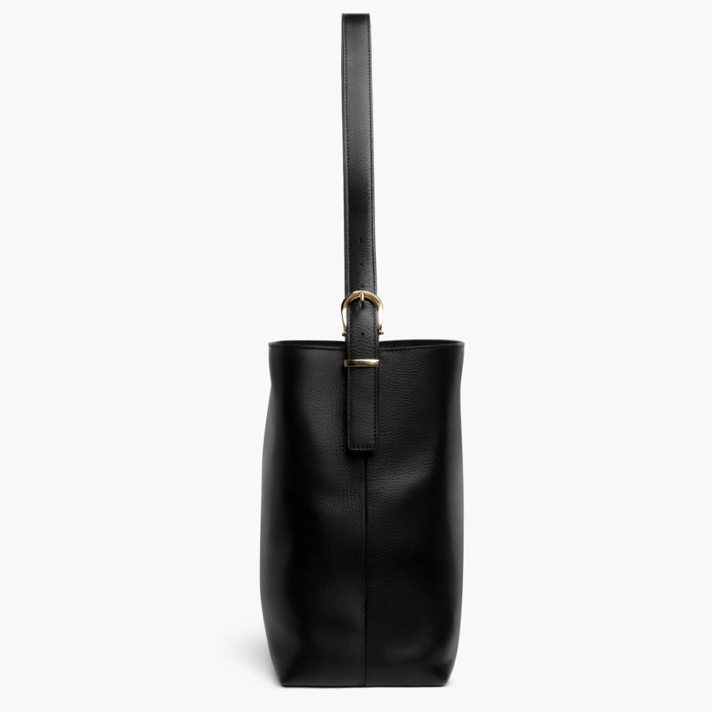 Bolso Bucket | Negro & Oro