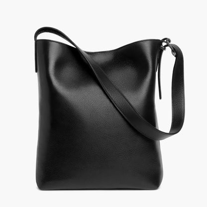 Bolso Bucket | Negro & Plata