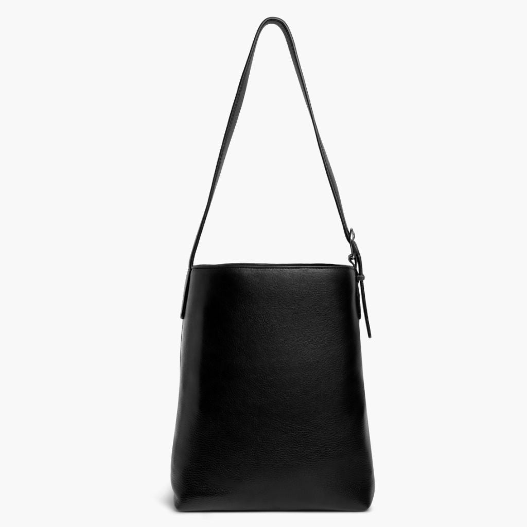 Bolso Bucket | Negro & Plata